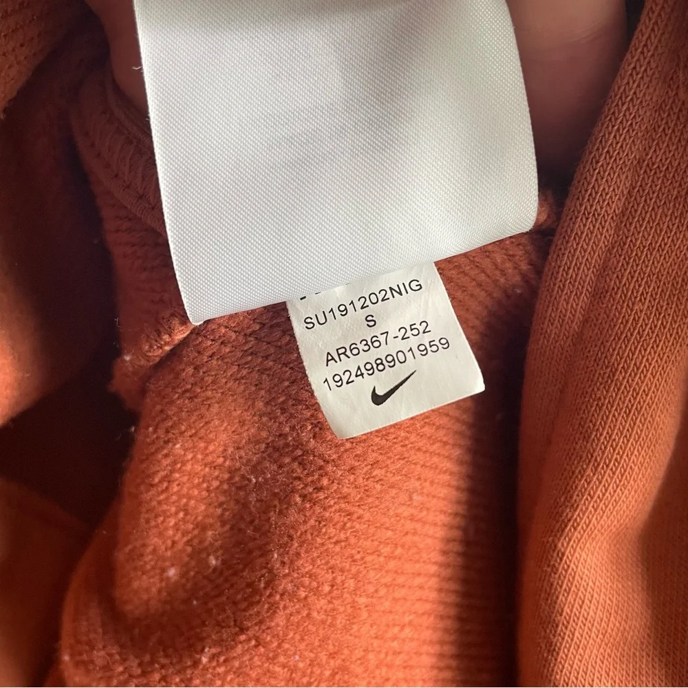 Nike Studio Yoga Wrap Top Dusty Peach Small S - Picture 7 of 9